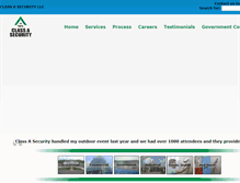 Tablet Screenshot of classasecurity.net